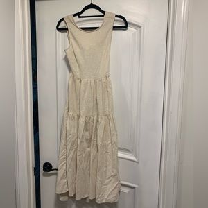 Petal and pup linen dress